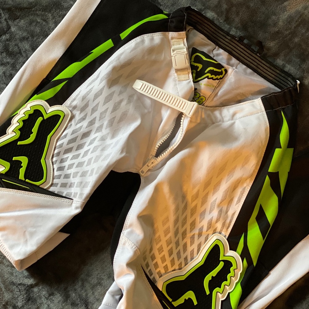 Fox racing pants!